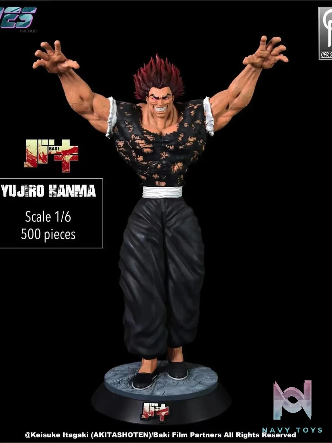Hanma Yujiro - CFR Studio resin statue CFR Studio anime figure