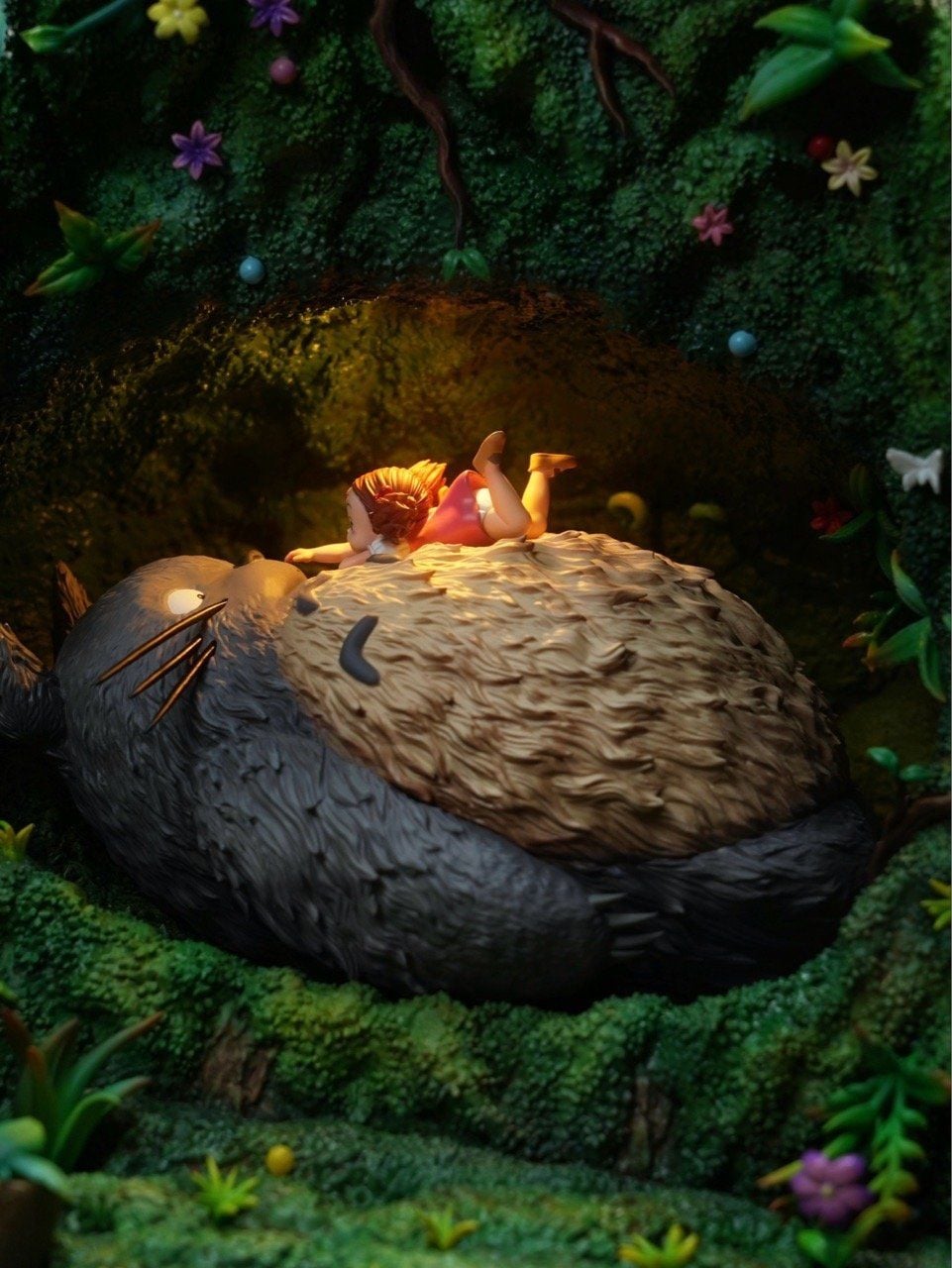 Totoro in the tree hole - My Neighbor Totoro - OPM Studio resin statue opm studio anime figure
