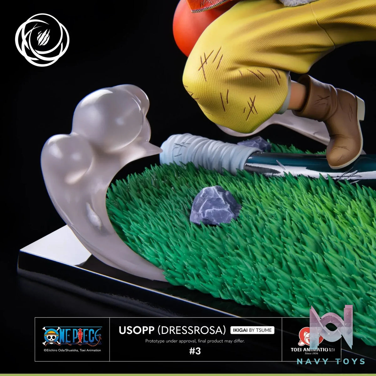 Tsume Studio - Usopp (Dressrosa) Ikigai 1/6 Scale Statue IKIGAI (Licensed) resin statue Navy Toys anime figure