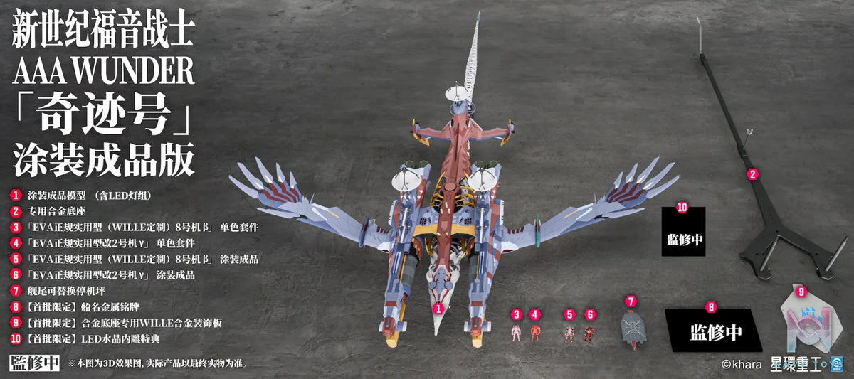 Planet Ring Industry – Evangelion: New Theatrical Edition AAA Wunder (Licensed)