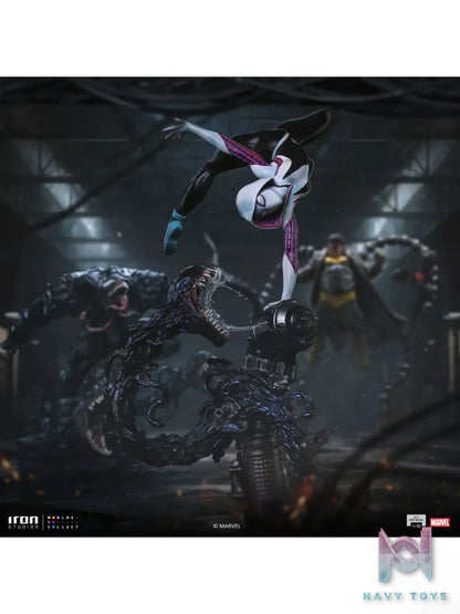 Iron Studio – Statue Ghost-Spider Spider-Man vs Villains Diorama Art Scale 1/10 (Licensed)