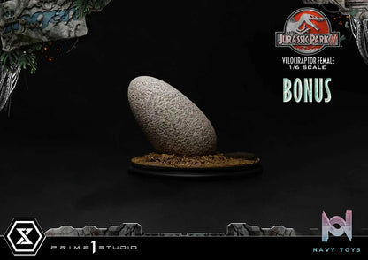 Prime 1 Studio – Legacy Museum Collection Jurassic Park III (Film) Velociraptor Female LMCJP-11 LMCJP-11S (Licensed)
