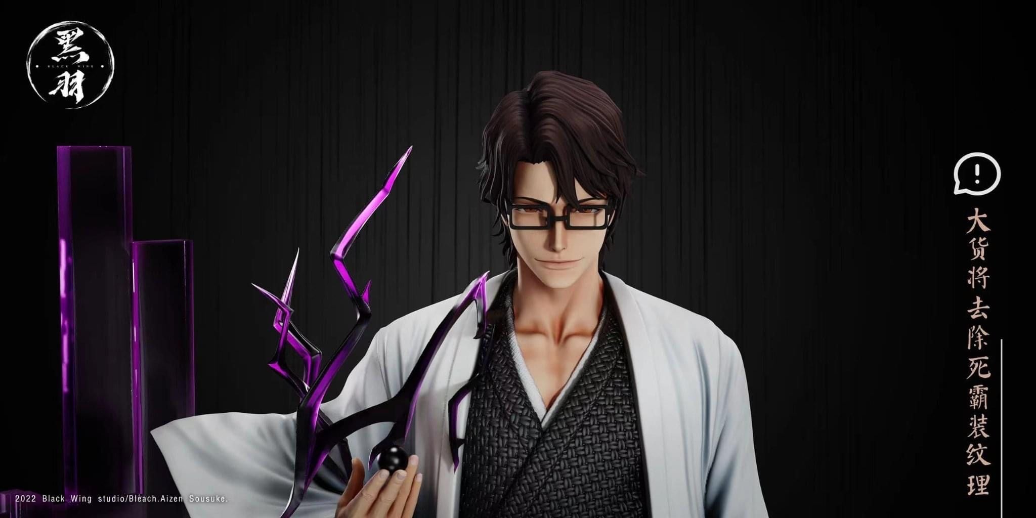 Aizen Sousuke - Bleach - Black Wing Studio resin statue Black Wing Studio anime figure
