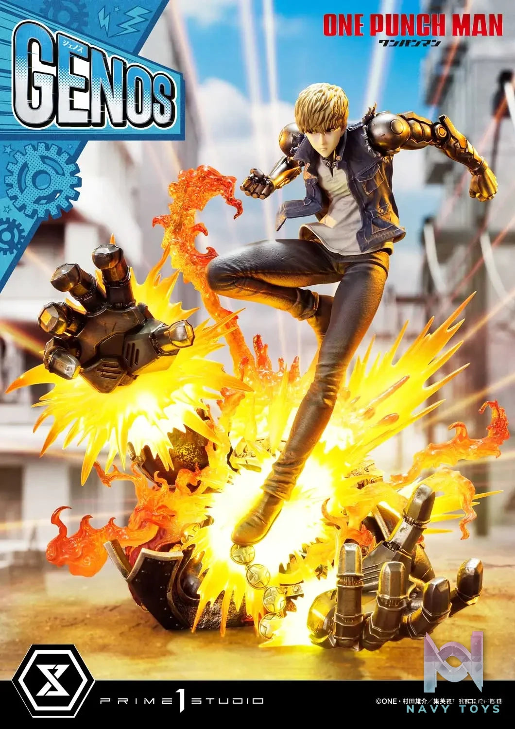 Prime 1 Studio – Concept Masterline One-Punch Man Genos CMOPM-01 CMOPM-01S (Licensed)