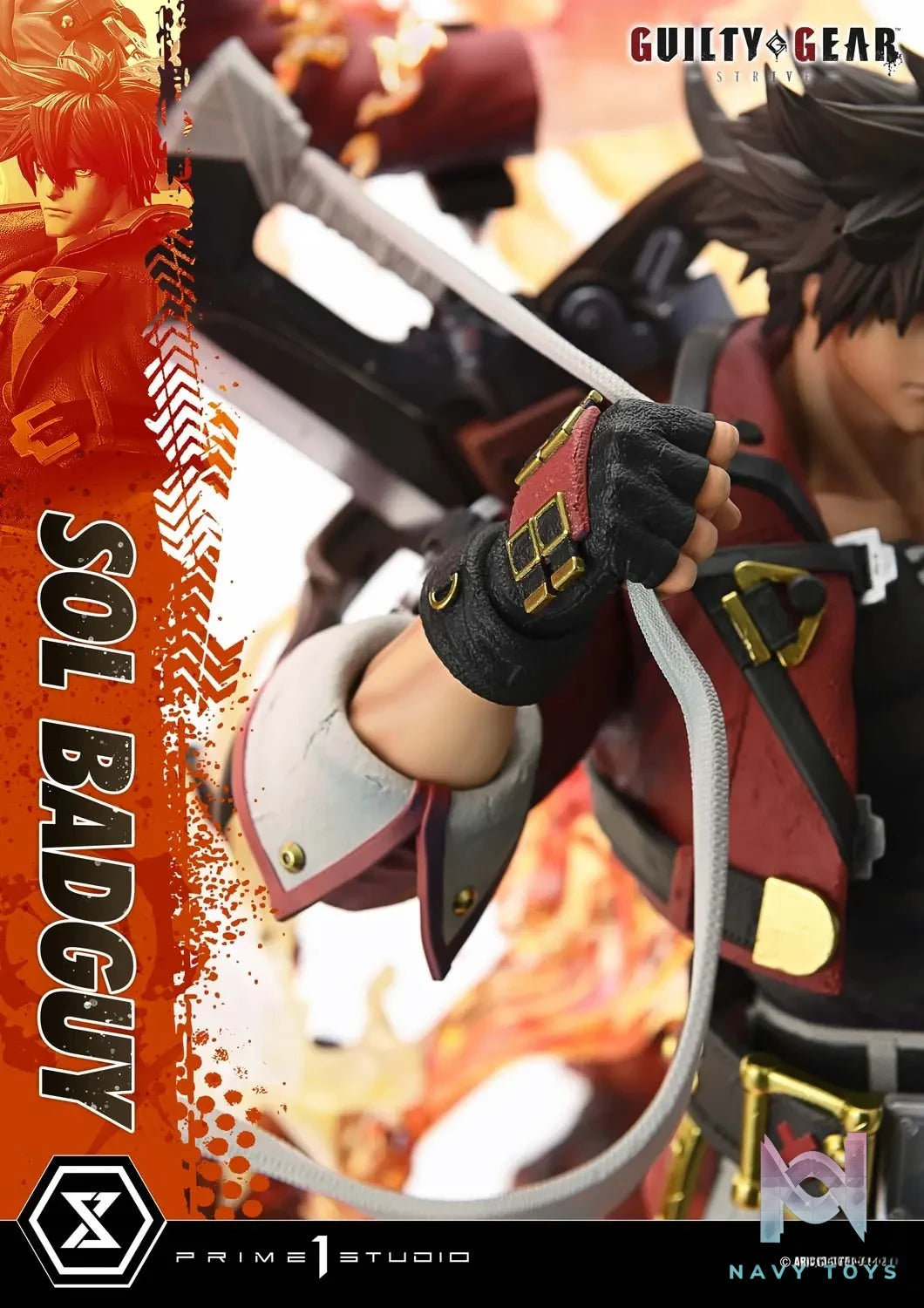 Prime 1 Studio – GUILTY GEAR -STRIVE- Sol Badguy UPMGG-03 UPMGG-03S (Licensed)