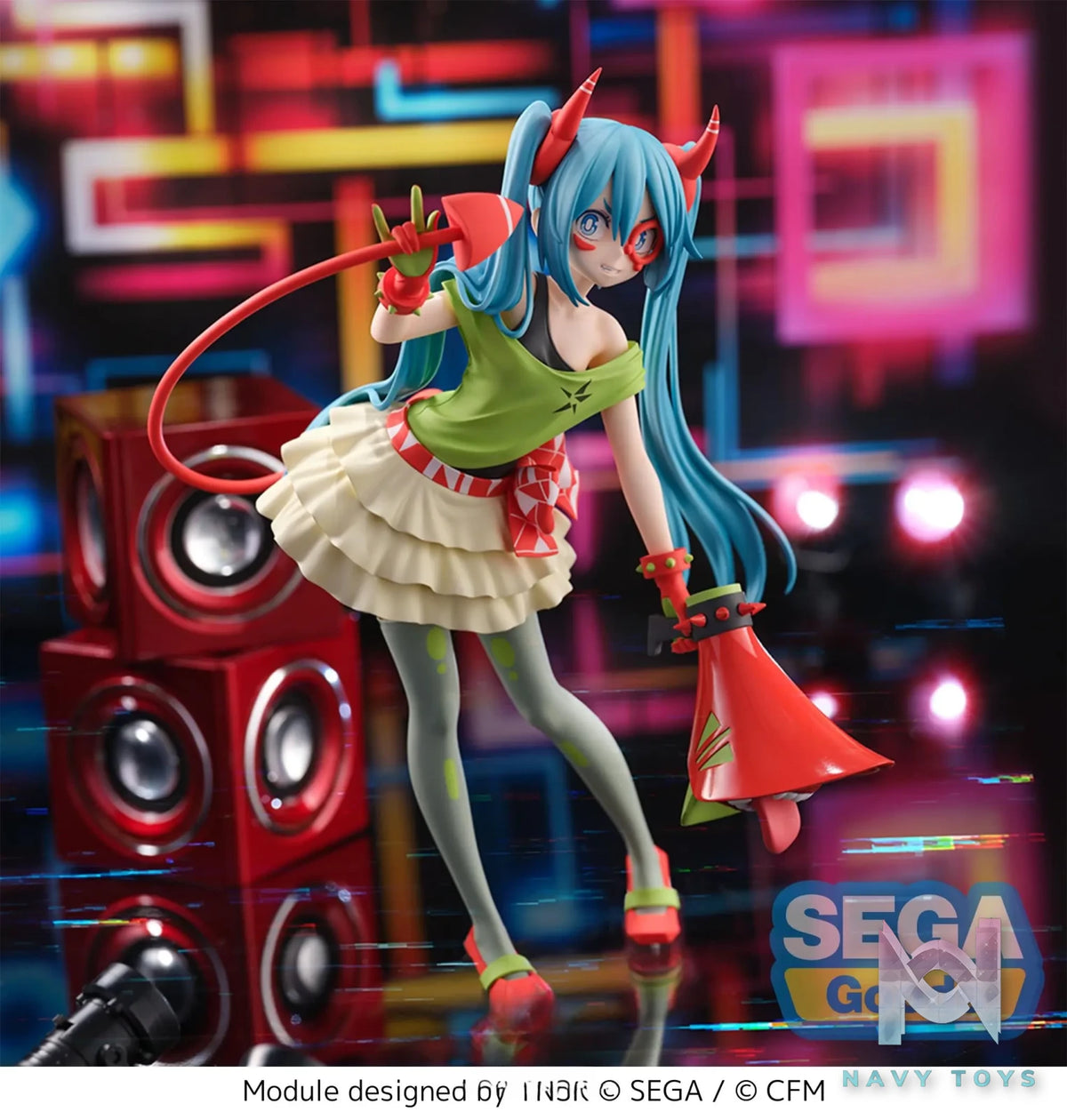 SEGA – FIGURIZMα Hatsune Miku -Project DIVA- X – Hatsune Miku – DE:MONSTAR T.R. (Licensed)