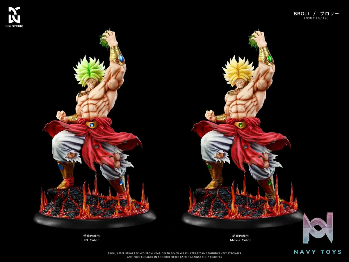 DLG Studio – Broly Single Character Museum Statue Series Dragon Ball