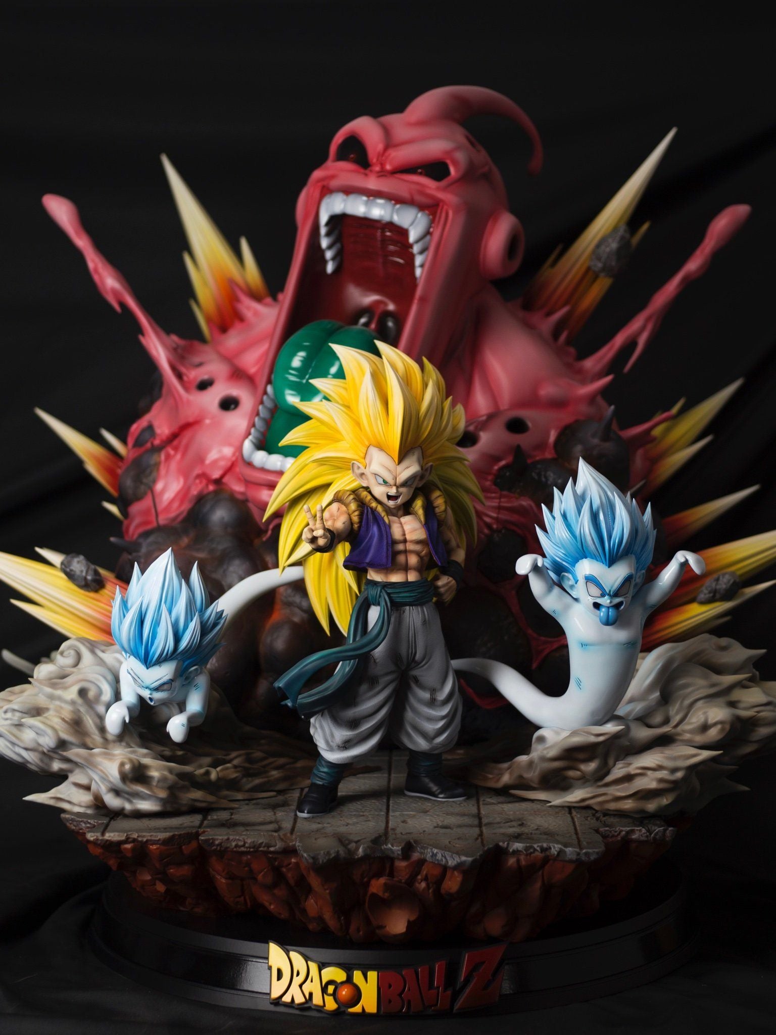 Gotenks - Dragonball - 2% Studio resin statue 2% Studio anime figure
