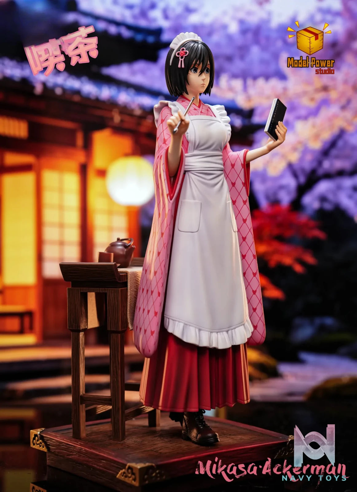 Model Power Studio – Mikasa Ackerman Cafe Attack on Titan