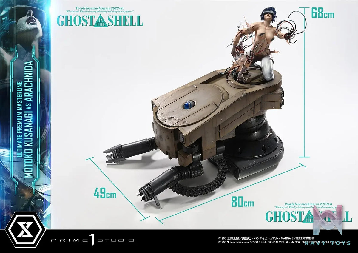 Prime 1 Studio – Ghost in the Shell Motoko Kusanagi VS Arachnida (Licensed) UPMGITS-02 UPMGITS-02S UPMGITS-03