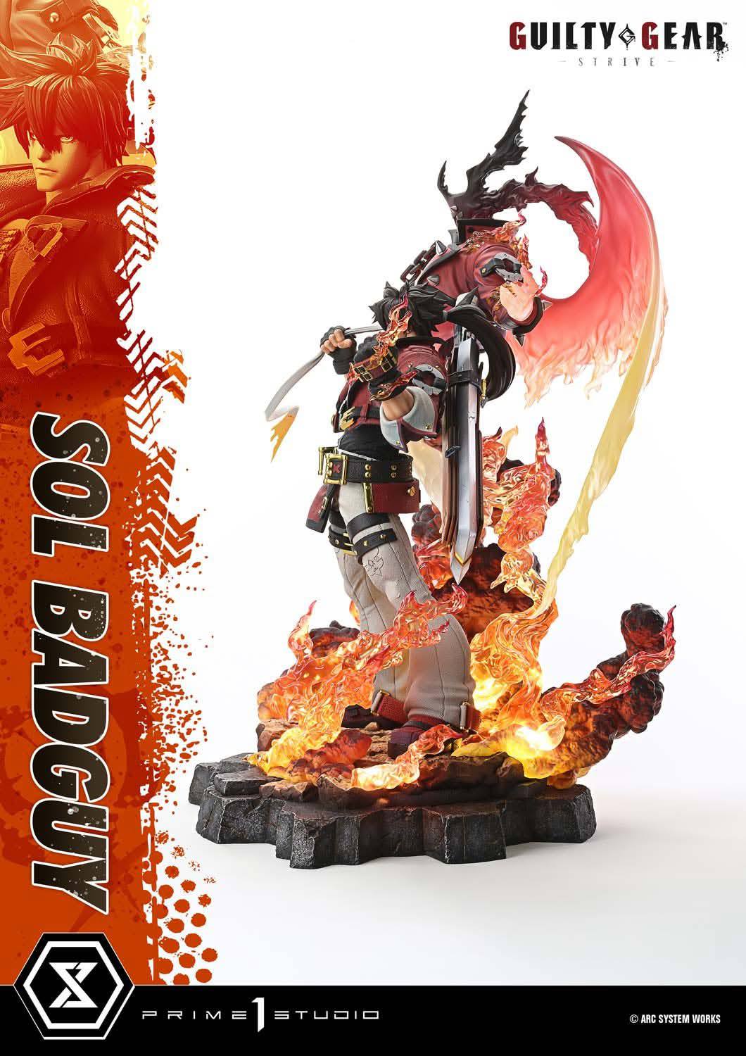 Sol Badguy resin statue prime 1 studio anime figure