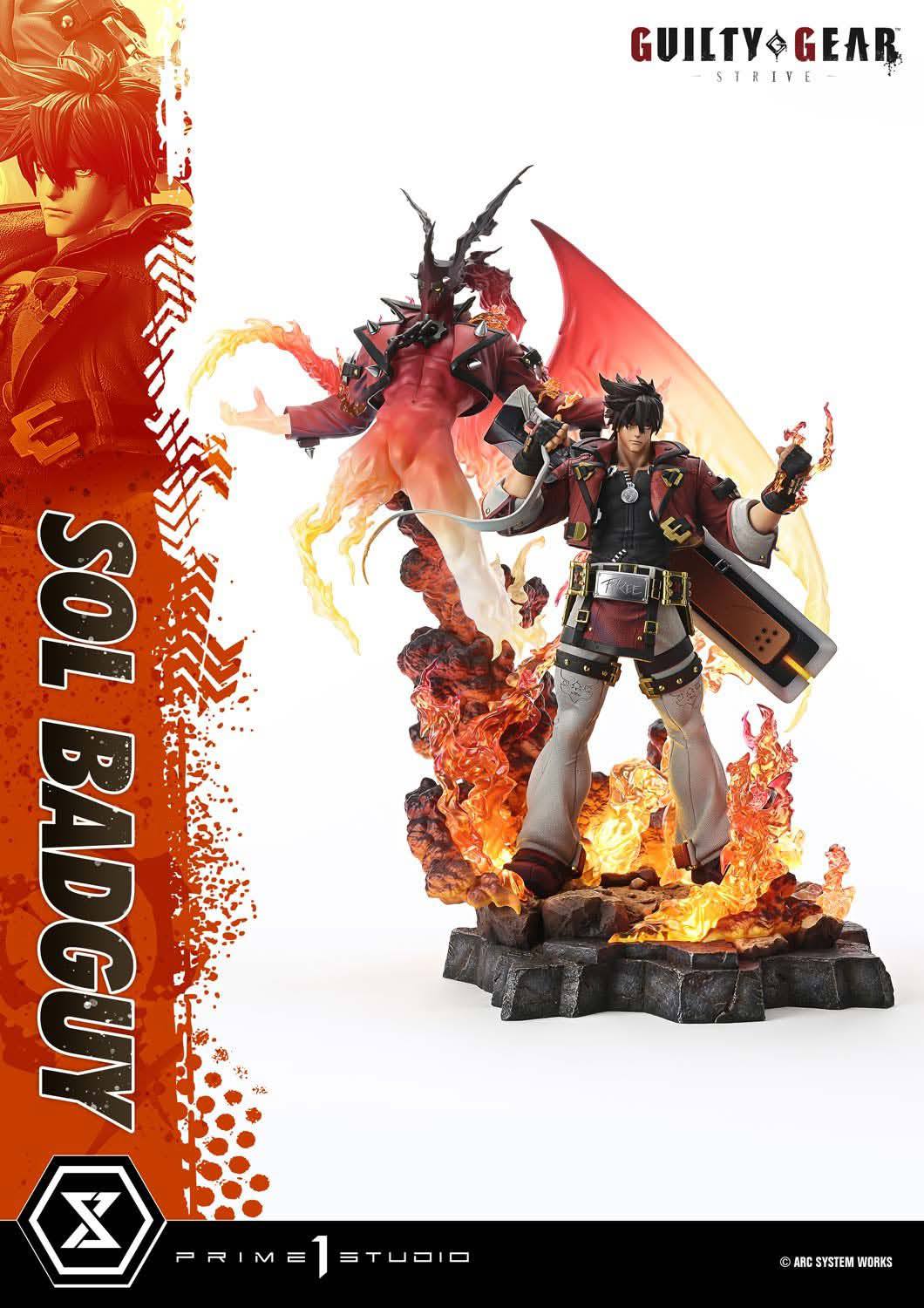 Sol Badguy resin statue prime 1 studio anime figure