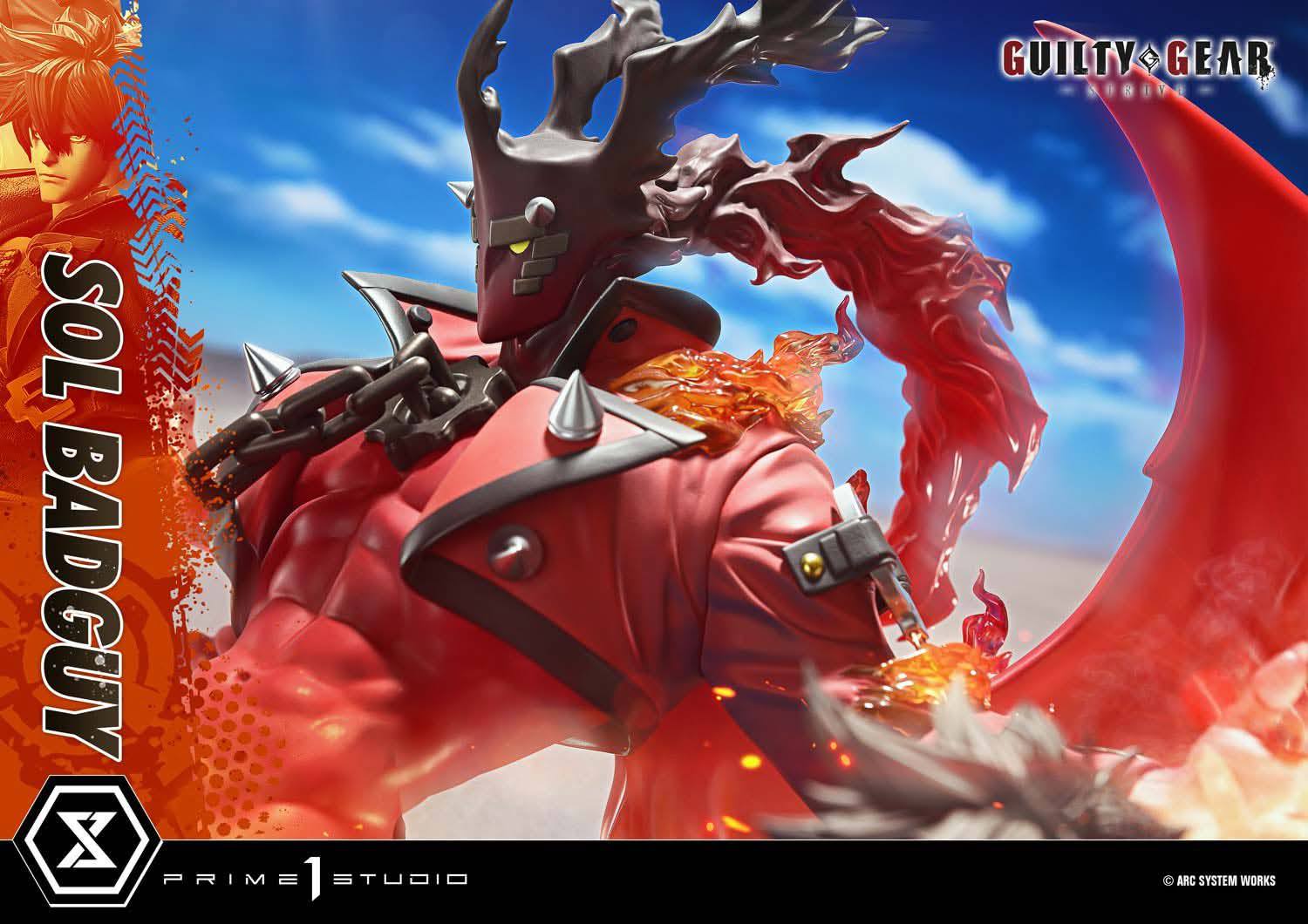 Sol Badguy resin statue prime 1 studio anime figure