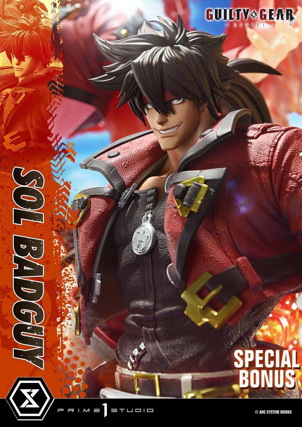 Sol Badguy resin statue prime 1 studio anime figure