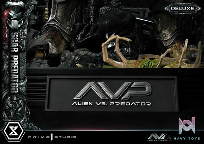 Prime 1 Studio Museum Masterline Alien vs. Predator Scar Predator MMPR-04 MMPR-04DX MMPR-04DXS