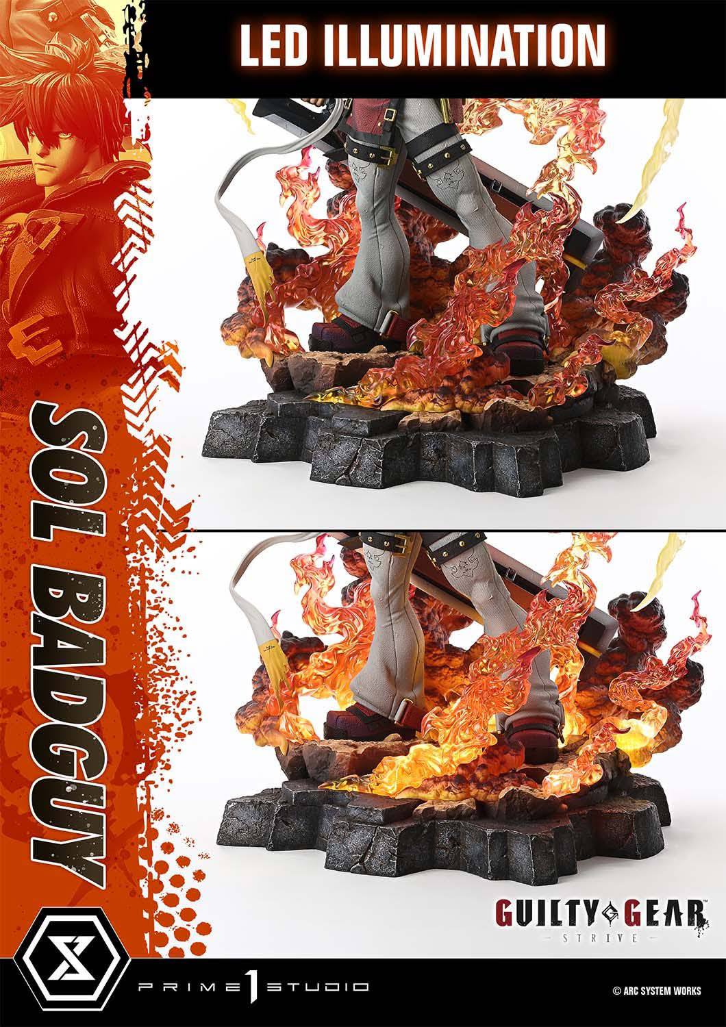 Sol Badguy resin statue prime 1 studio anime figure