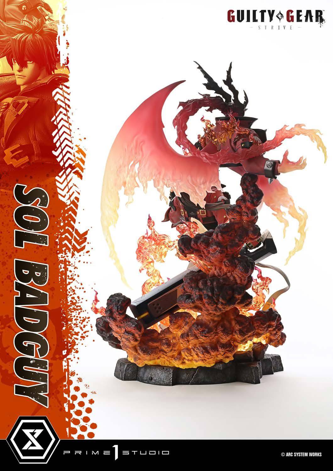 Sol Badguy resin statue prime 1 studio anime figure