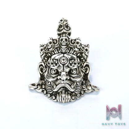 Raven Studio (silver jewelry) – Original “Great Ease” Mahakala Pendant Original