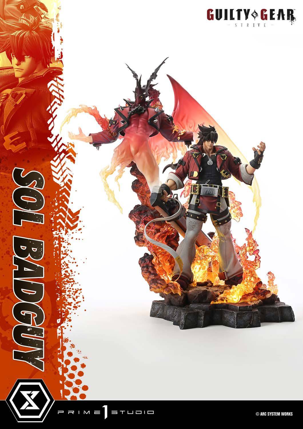 Sol Badguy resin statue prime 1 studio anime figure
