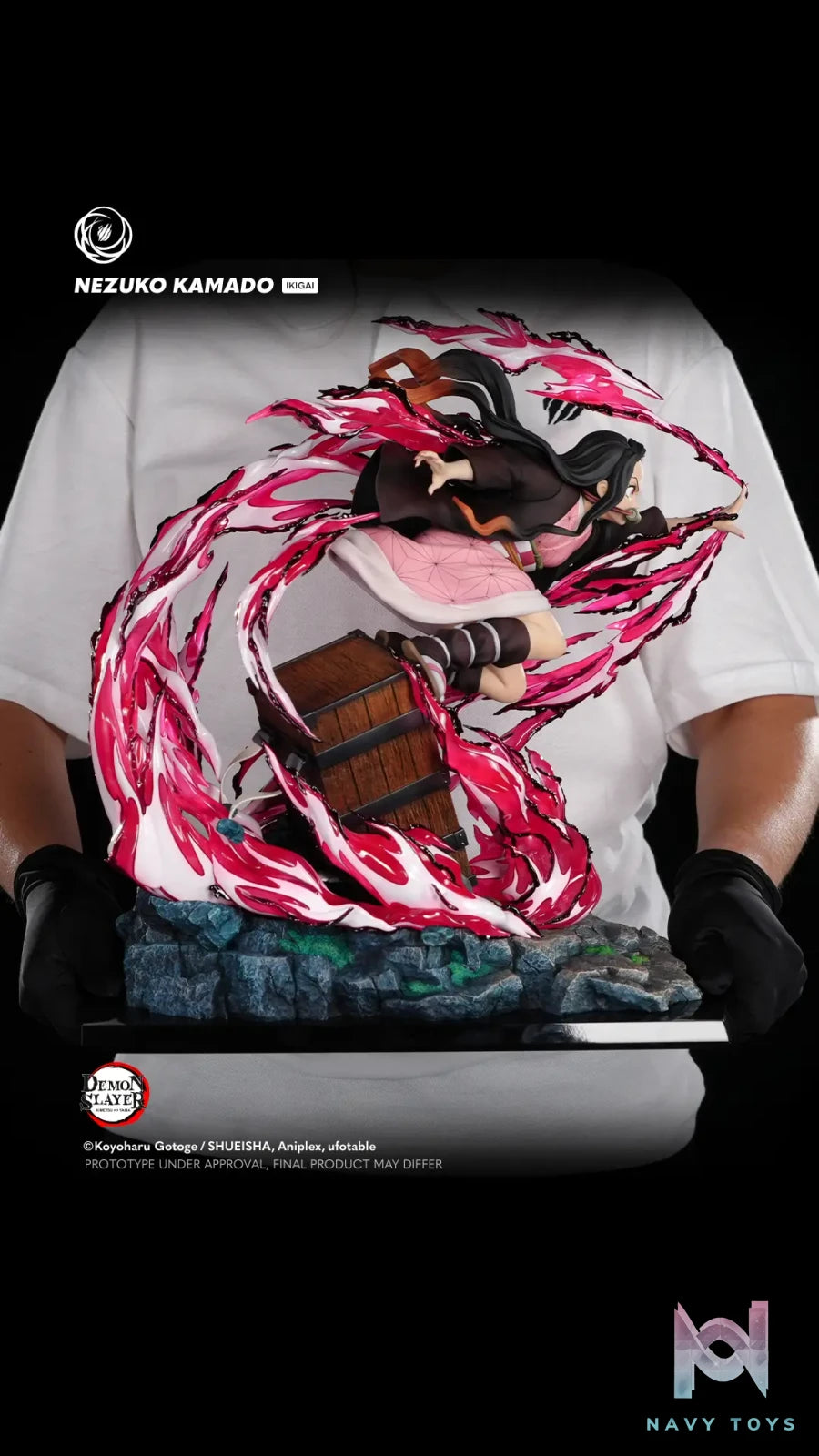 Tsume Studio - Demon Slayer: Kimetsu no Yaiba Nezuko Kamado IKIGAI (Licensed) resin statue Navy Toys anime figure
