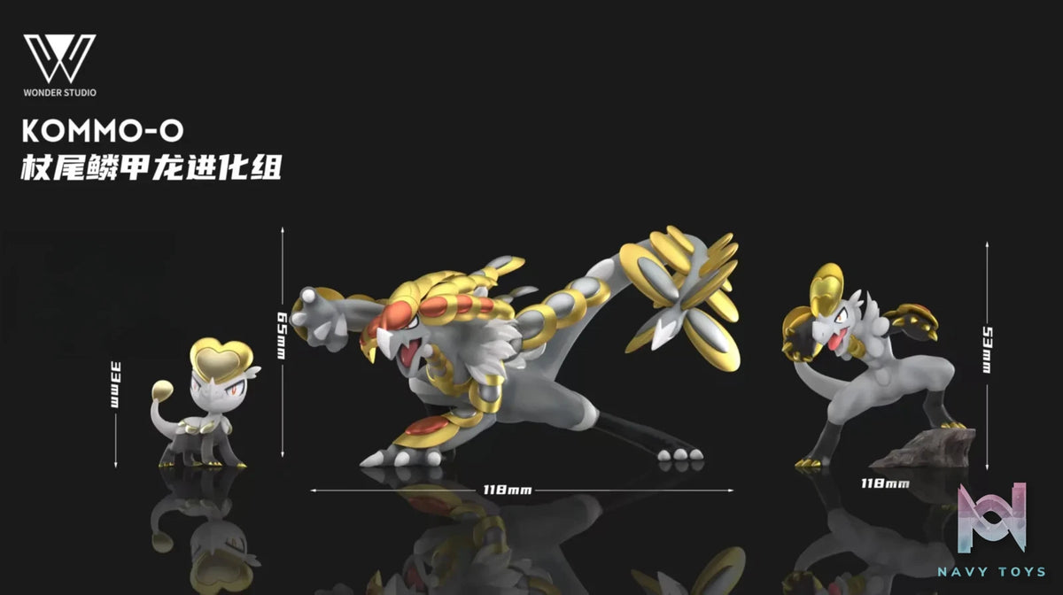 Wonder Studio – Kommo-o Evolution Group Pokémon