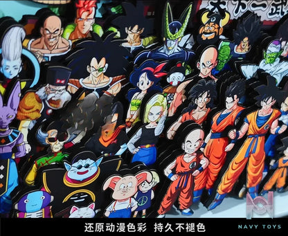 KALA HOME Studio – Dragon Ball Multiple Characters #11 3D Decorative Painting Dragon Ball