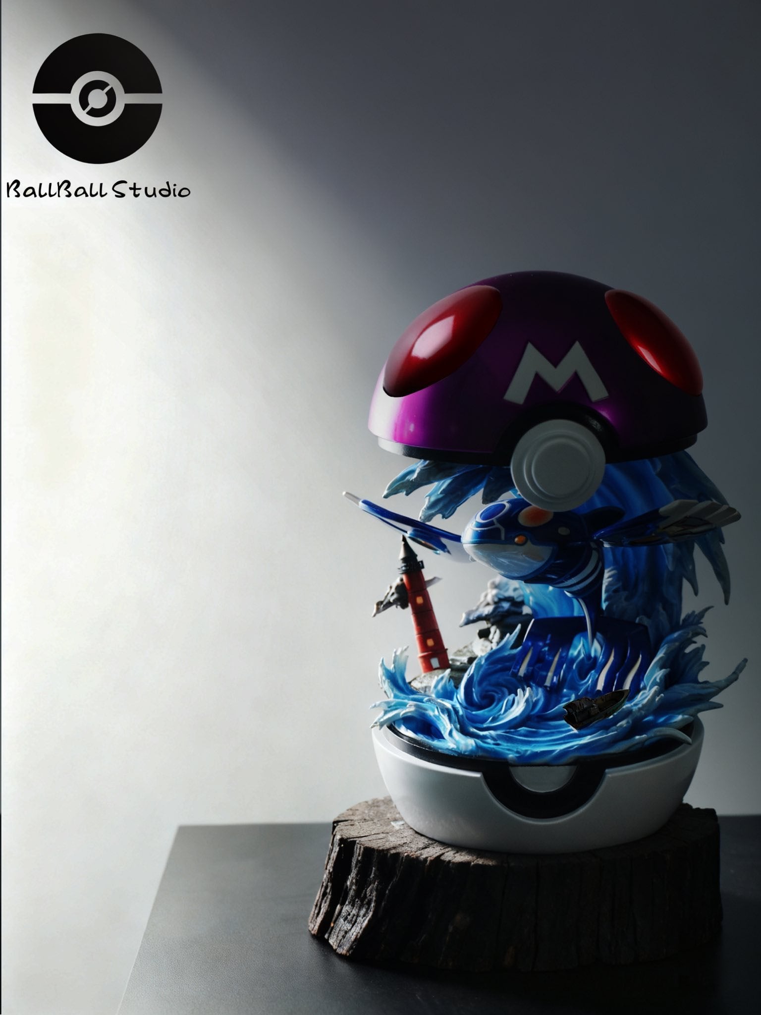 Kyogre resin statue BallBall Studio anime figure