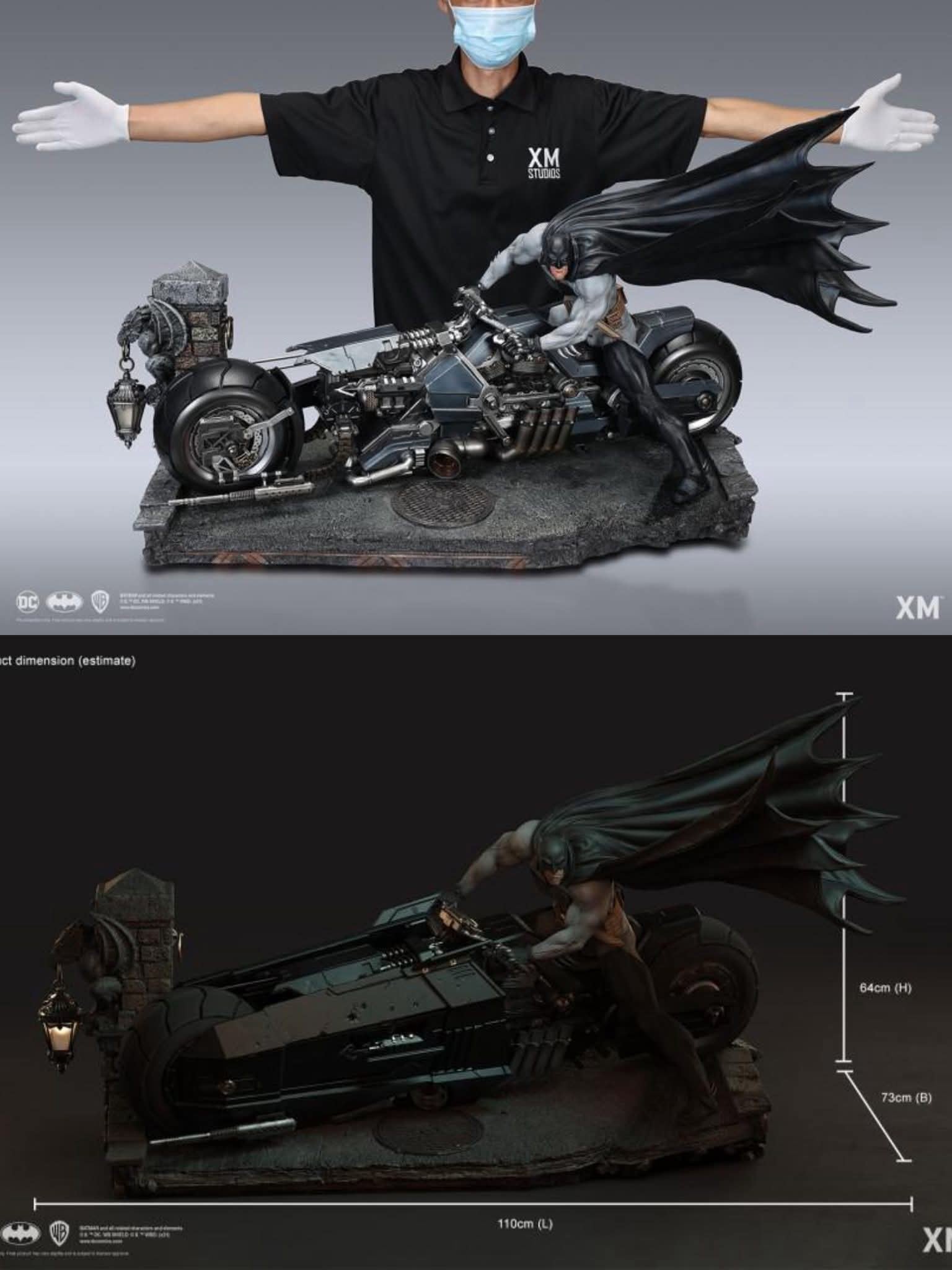 Batman resin statue xm studio anime figure