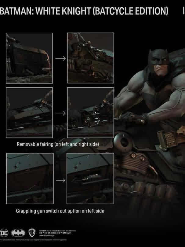 Batman resin statue xm studio anime figure