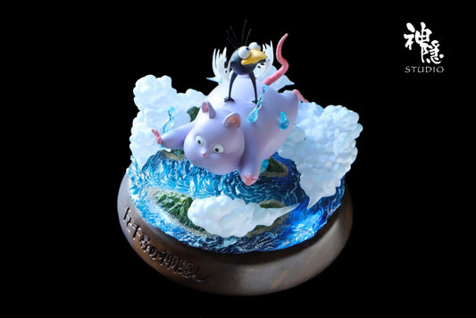 Floating Boh resin statue shenyin studio anime figure