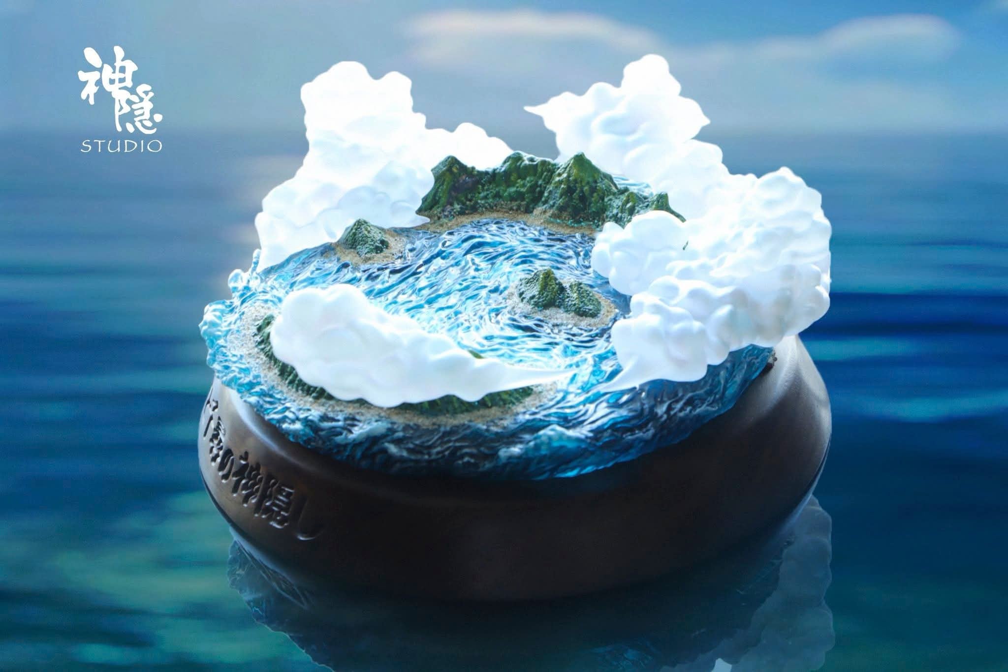 Floating Boh resin statue shenyin studio anime figure