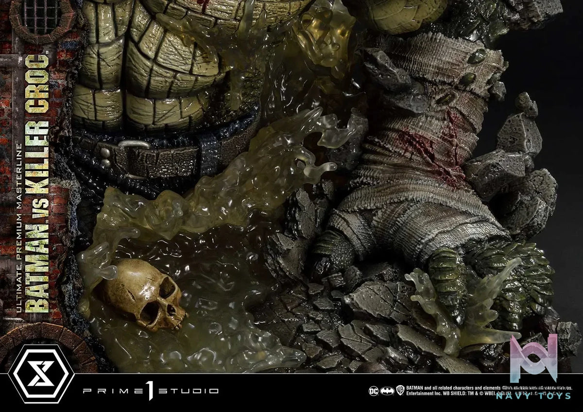 Prime 1 Studio – Ultimate Premium Masterline Batman (Comics) Batman Versus Killer Croc UPMDC-07 UPMDC-07DX UPMDC-07DXS (Licensed)