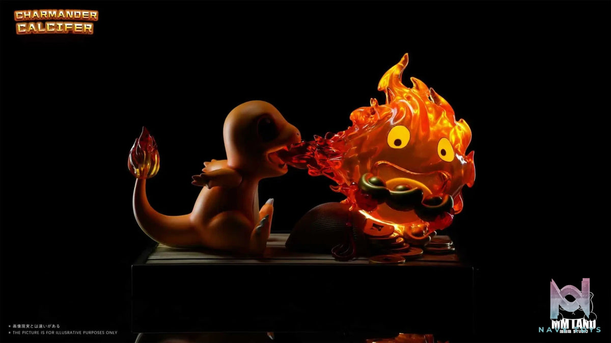 MMLAND Studio – Charmander and Calcifer Linkage Pokémon X Howl’s Moving Castle