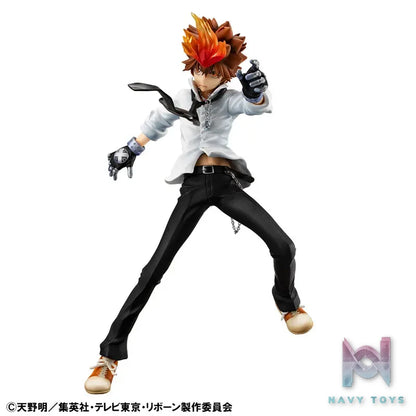 MegaHouse – G.E.M. Series Reborn! Tsunayoshi Sawada & Kyoya Hibari & Reborn Set Complete Figure (Licensed)