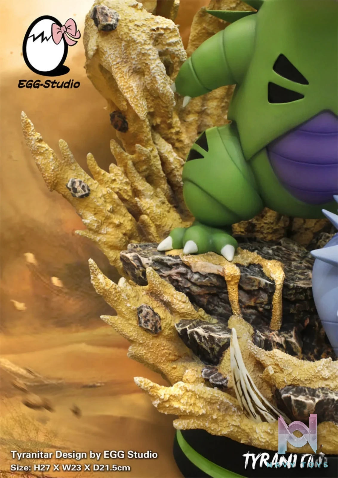 EGG Studio – Pokémon Tyranitar Evolution Series
