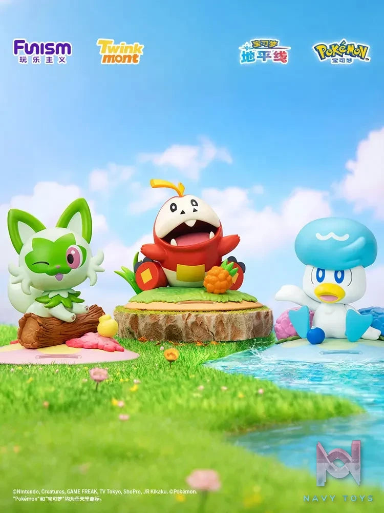 Funism – Pokemon – Sprigatito X Quaxly X Fuecoco Figure (Licensed)