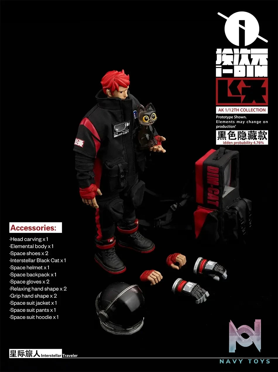 I-dimension – Original 1/12 Interstellar Traveler Action Figure Regular Version White IDIM0001 (Licensed)