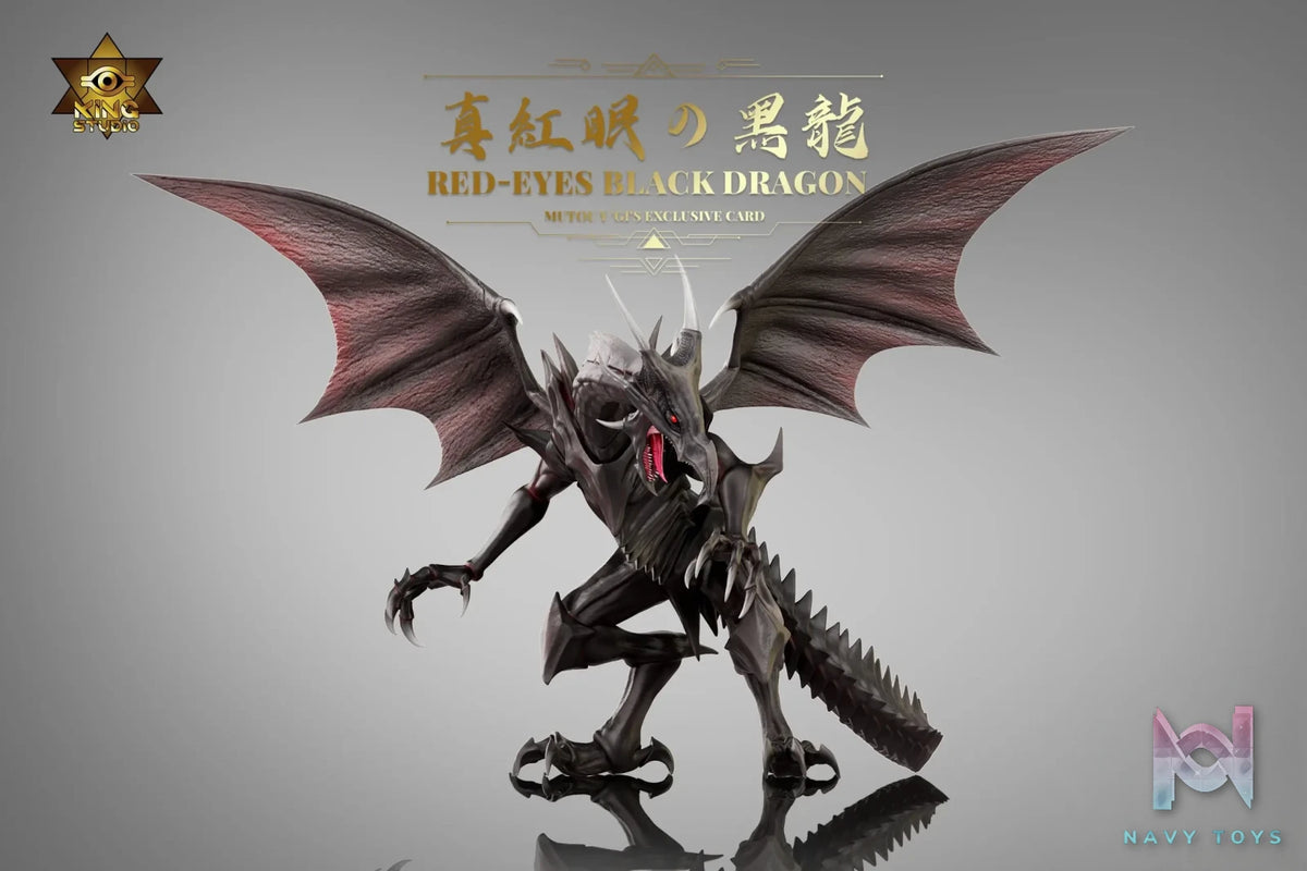 KING Studio – Yu-Gi-Oh Blue-Eyes White Dragon & Red-Eyes Black Dragon