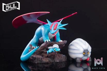 QINGKONGELF Studio – Bagon X Shelgon X Salamence Pokémon