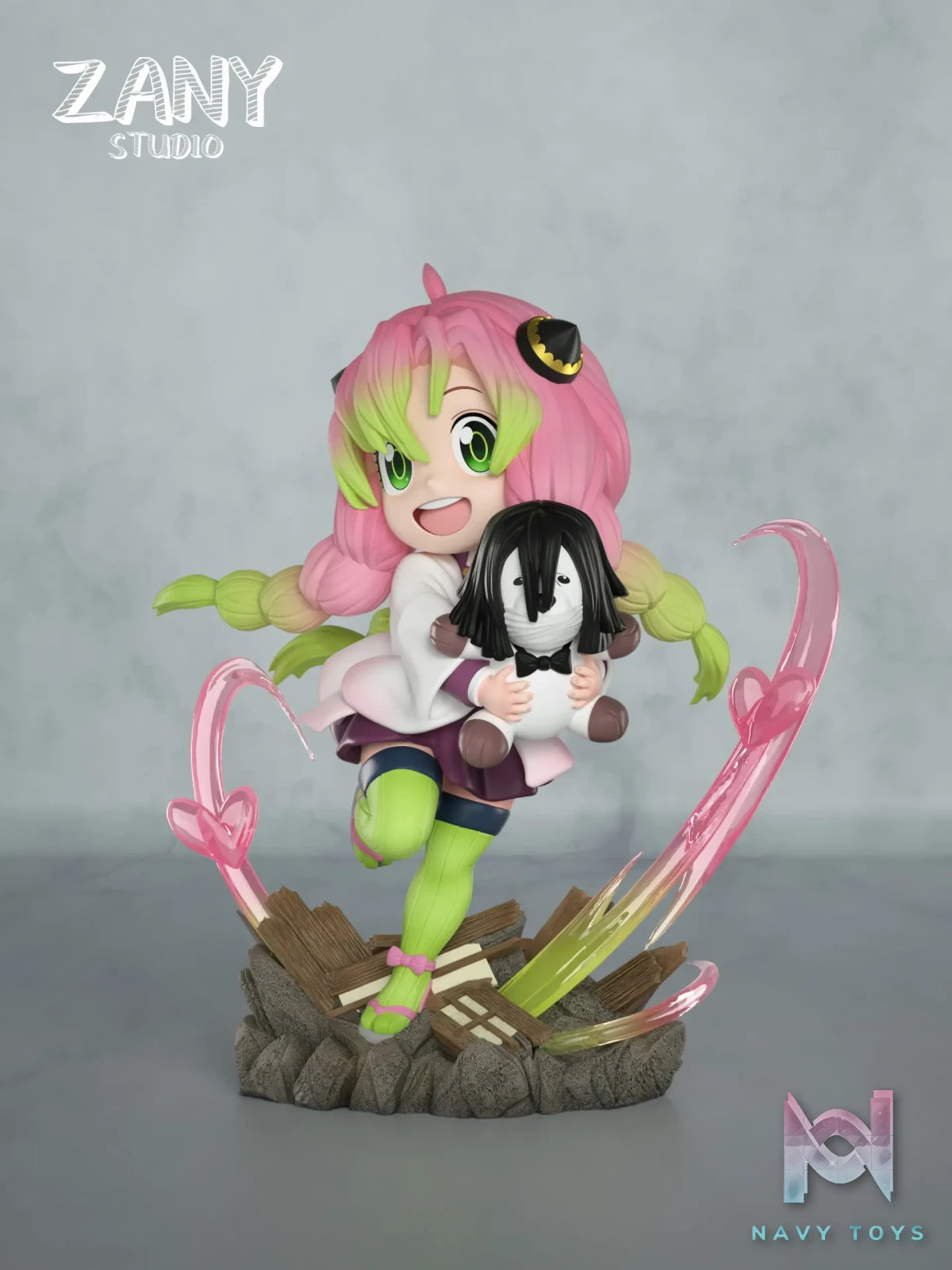 Zany Studio – Anya Cosplay Demon Slayer Mitsuri Kanroji Spy x Family