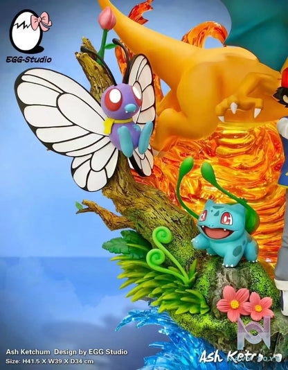 EGG Studio – Pokémon Foursome #1 Ash Family Portrait
