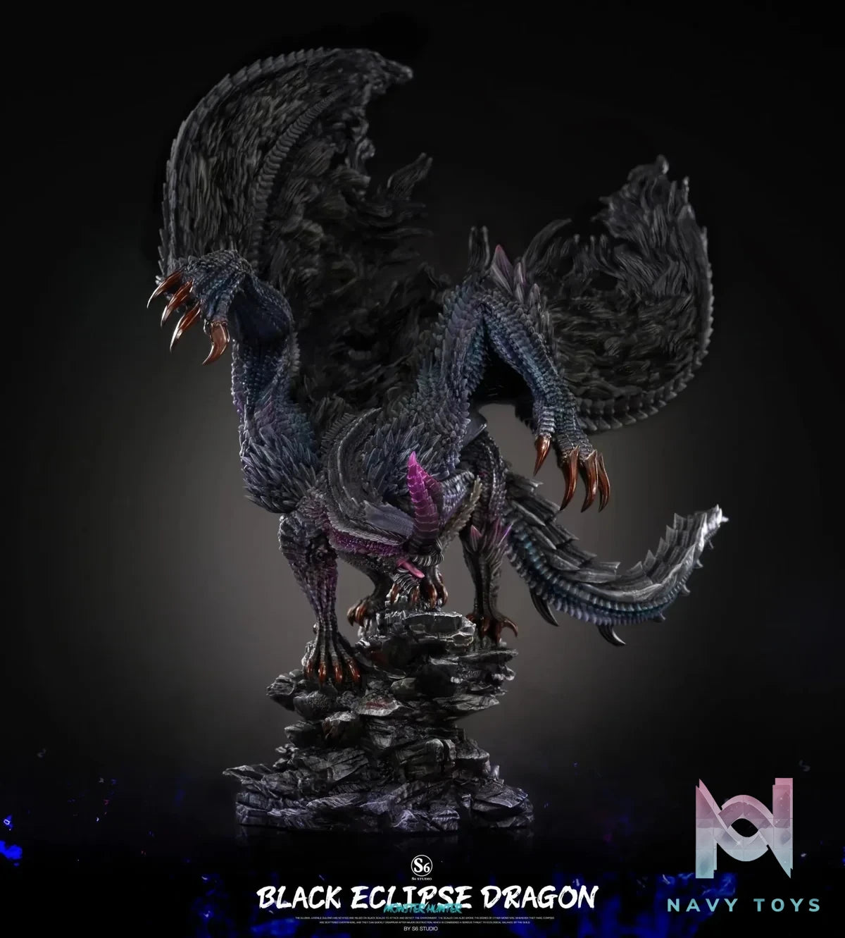 S6 Studio - Monster Hunter 6 Gore Magala resin statue Navy Toys anime figure