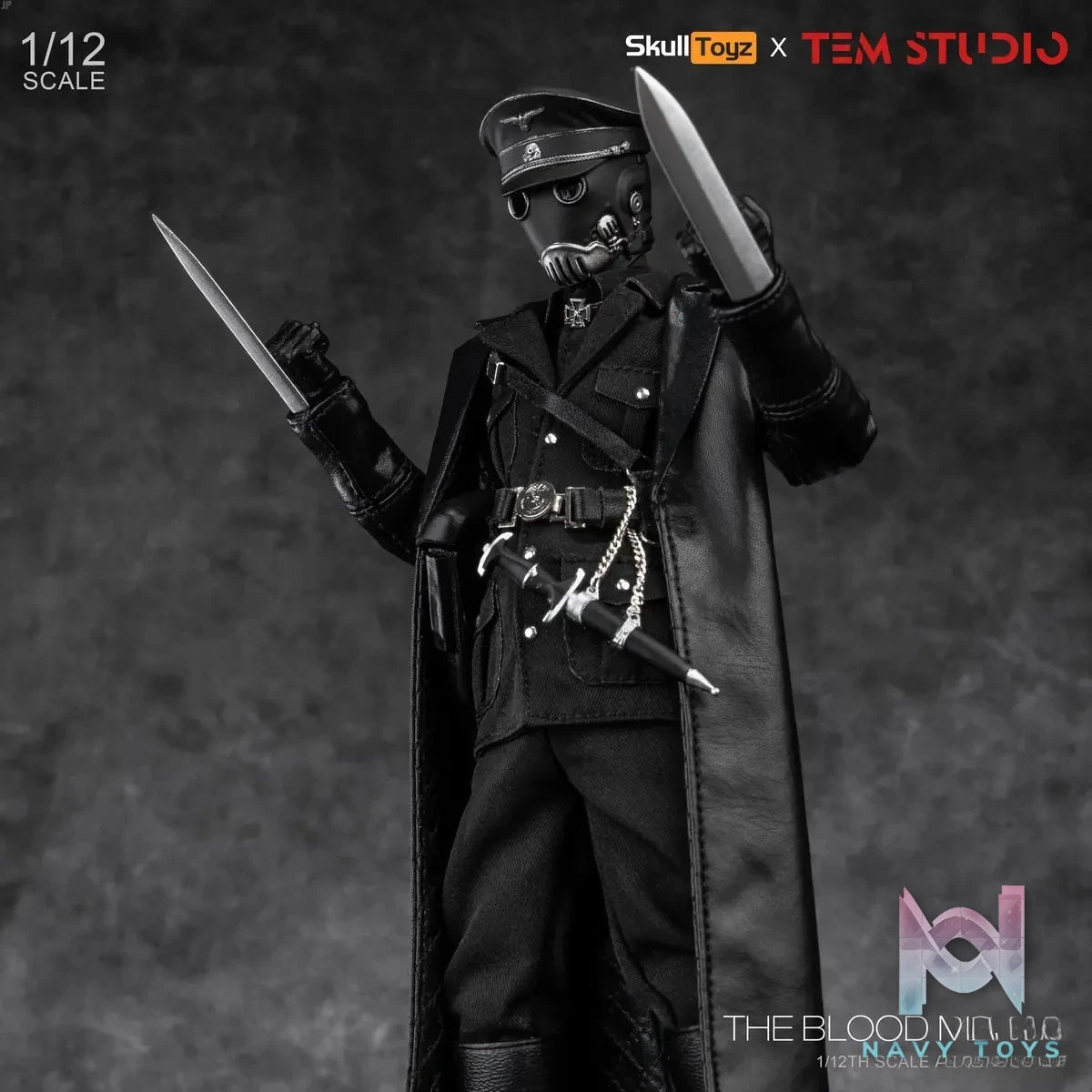 TEM STUDIO X Skull Toyz – The Blood Major 1/12 Scale Action Figure (Licensed)