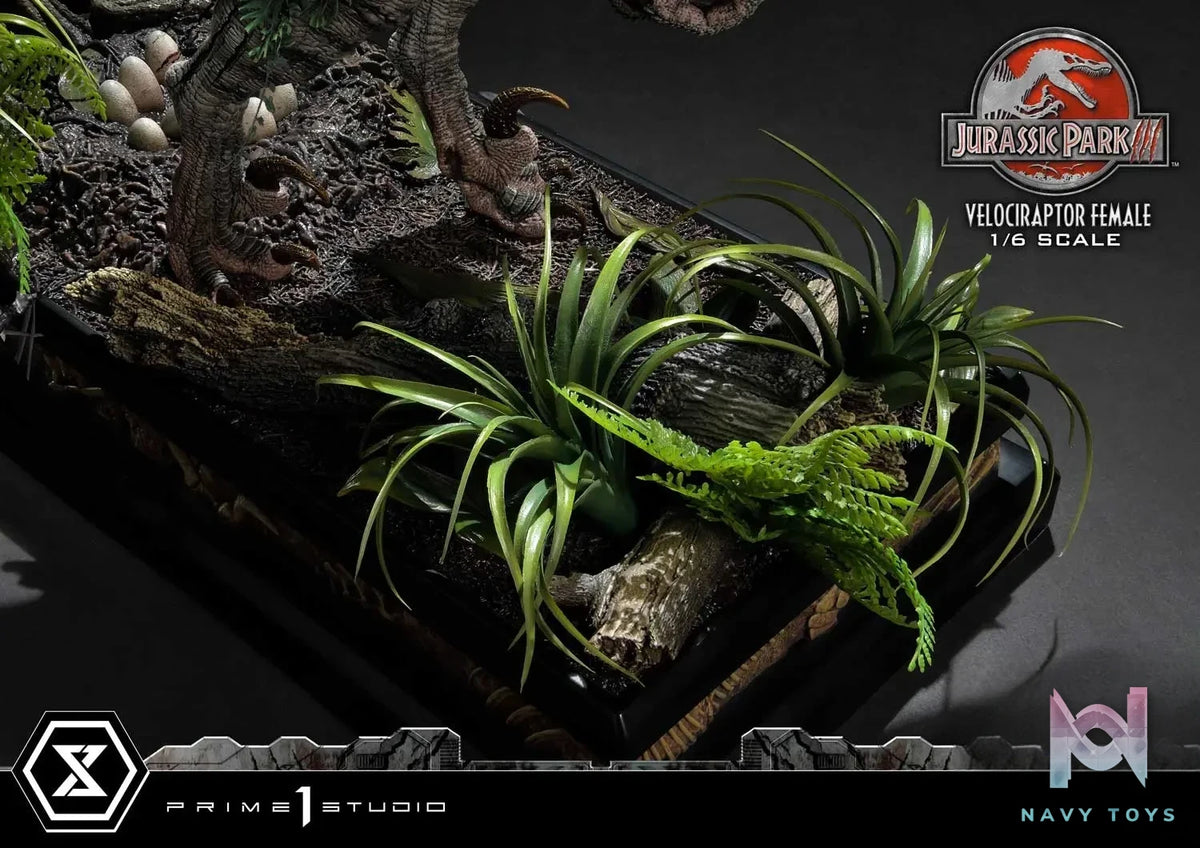 Prime 1 Studio – Legacy Museum Collection Jurassic Park III (Film) Velociraptor Female LMCJP-11 LMCJP-11S (Licensed)