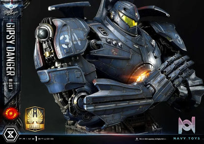 Prime 1 Studio – Life Size Bust Pacific Rim Gipsy Danger LSPACRIM-01 LSPACRIM-01DX (Licensed)