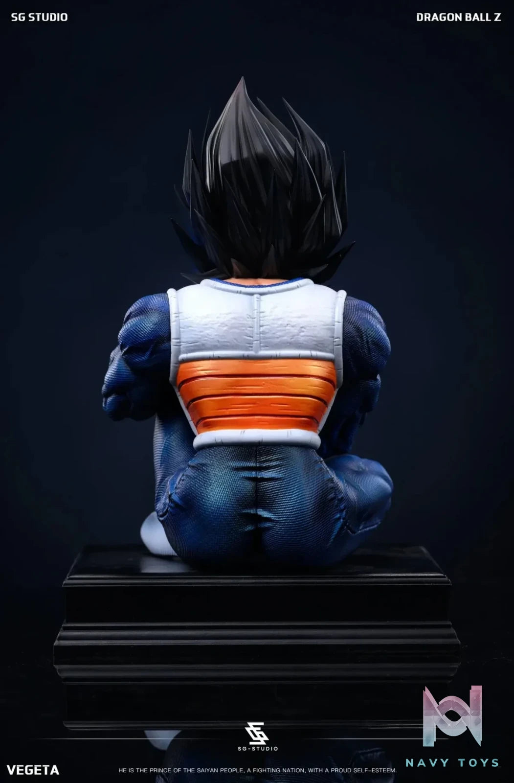 SG Studio - Dragon Ball Namek Vegeta resin statue Navy Toys anime figure