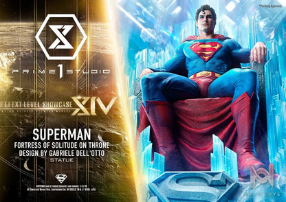 Prime 1 Studio – Superman (Comics) Superman Fortress of Solitude on Throne (Design by Gabriele Dell’Otto) TLCDC-08 TLCDC-08UT TLCDC-08UTS (Licensed)