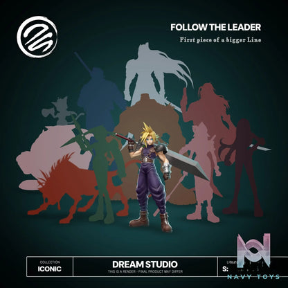 Dream Studio – Final Fantasy OG Cloud FFVII 2.0