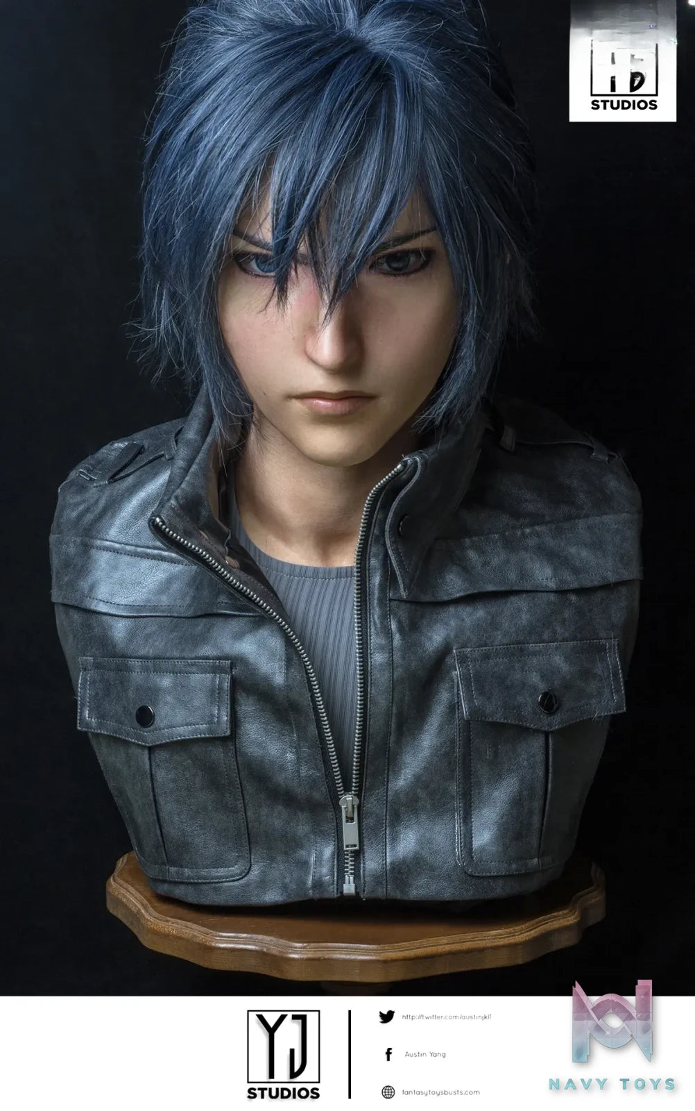 YJ Studio – Noctis Lucis Caelum 1/1 Bust Final Fantasy 15