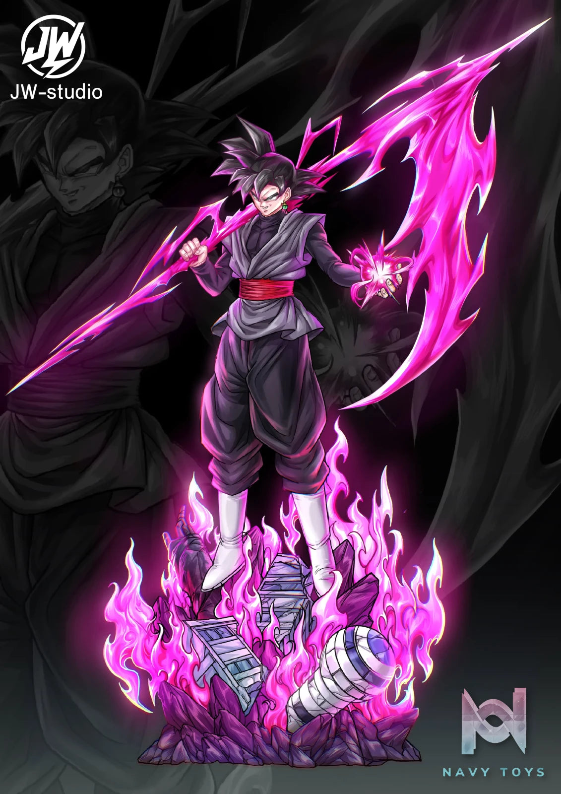 JW Studio – Pink Goku 2.0 Dragon Ball